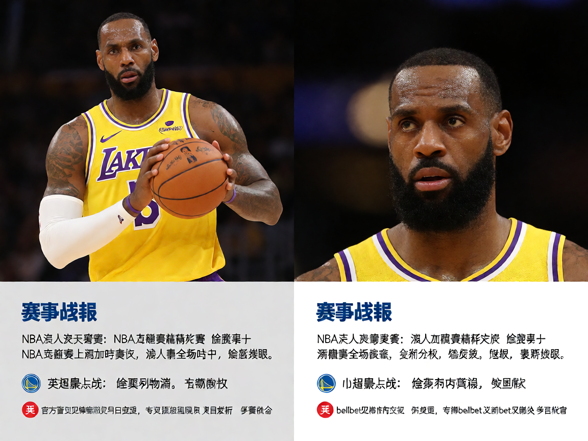 NBA湖人勇士比赛精彩画面